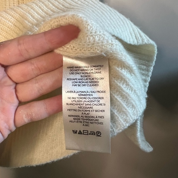 Anthropologie Maeve 100% Wool Mock Neck Muscle Sweater - Picture 6 of 12